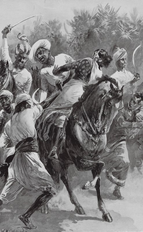 Mahratta Freebooters on a Raiding Expedition by William Heysham (after) Overend