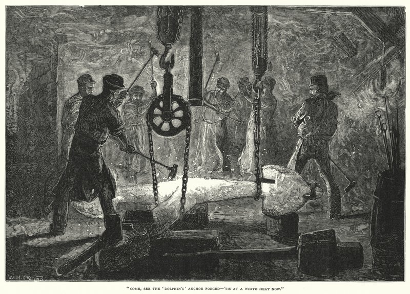 The Forging of the Anchor by William Heysham (after) Overend