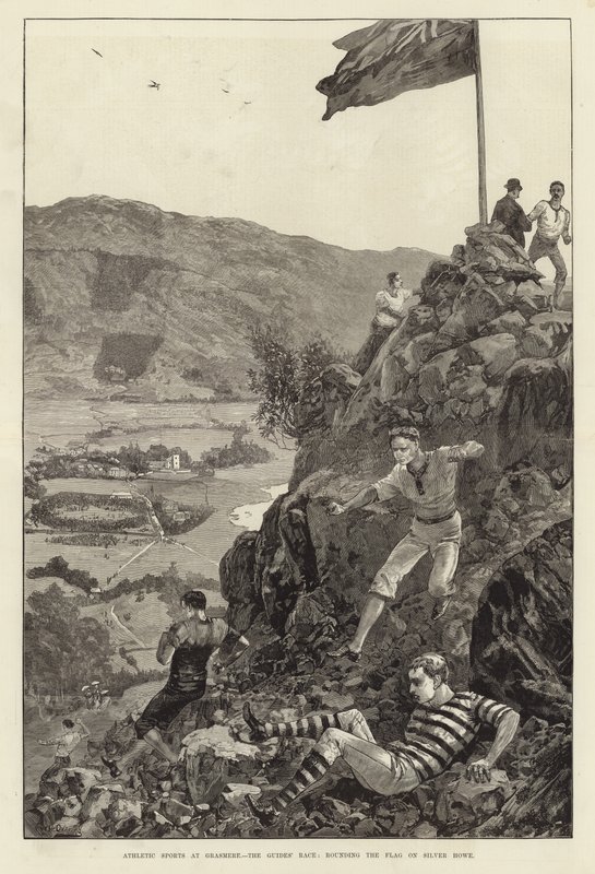 Athletic Sports at Grasmere by William Heysham Overend