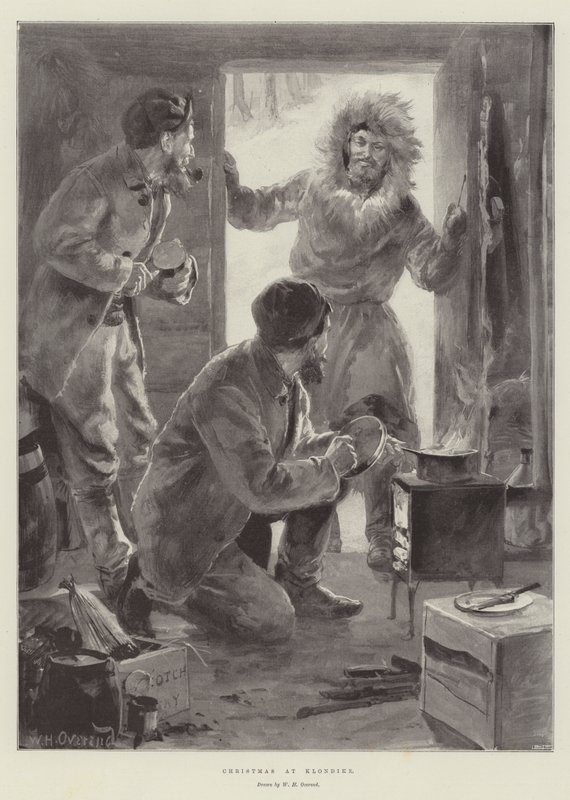 Christmas at Klondike by William Heysham Overend