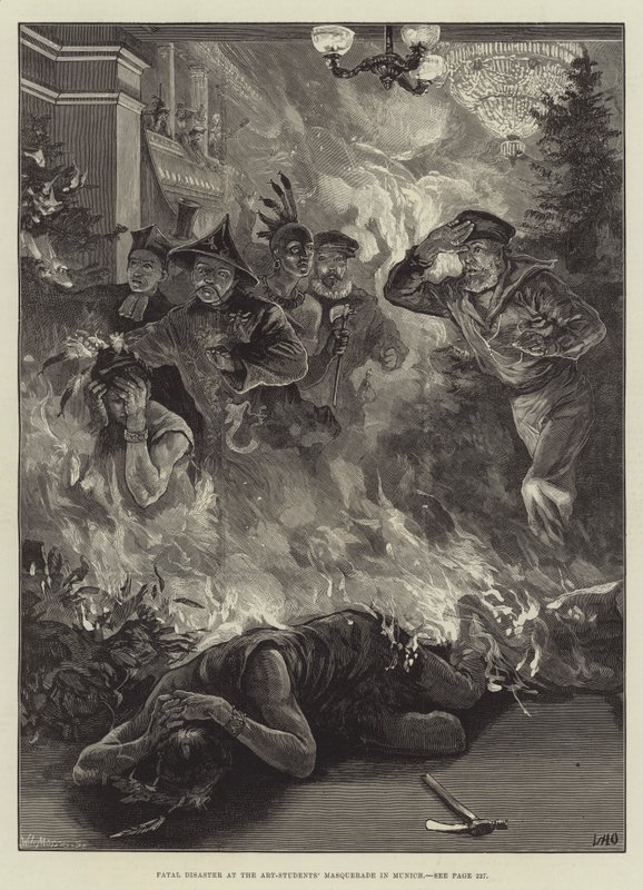 Fatal Disaster at the Art-Students