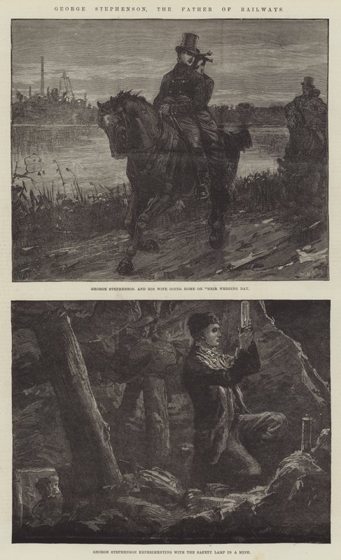George Stephenson, the Father of Railways by William Heysham Overend