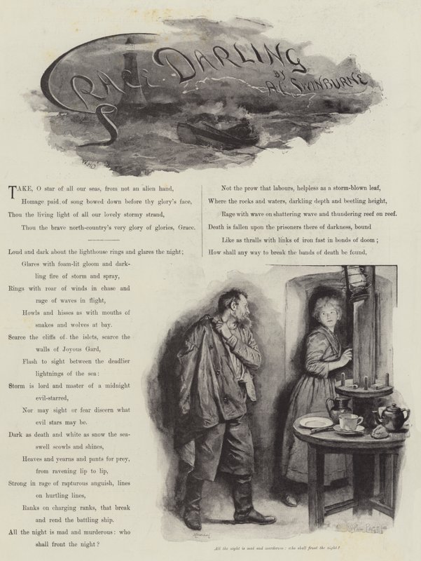 Grace Darling by William Heysham Overend