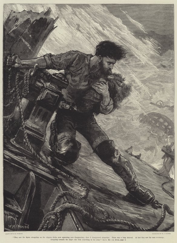 Love Me For Ever, by Robert Buchanan by William Heysham Overend