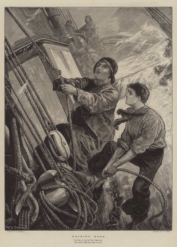 Nearing Home by William Heysham Overend