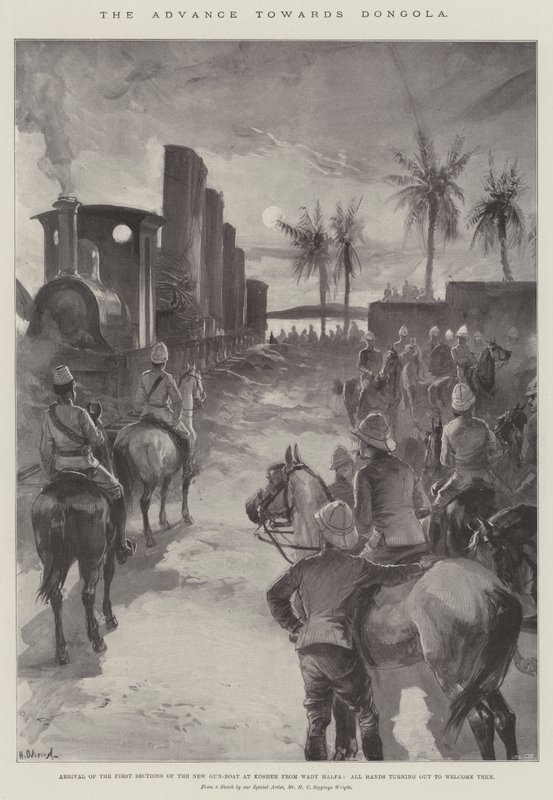 The Advance towards Dongola by William Heysham Overend