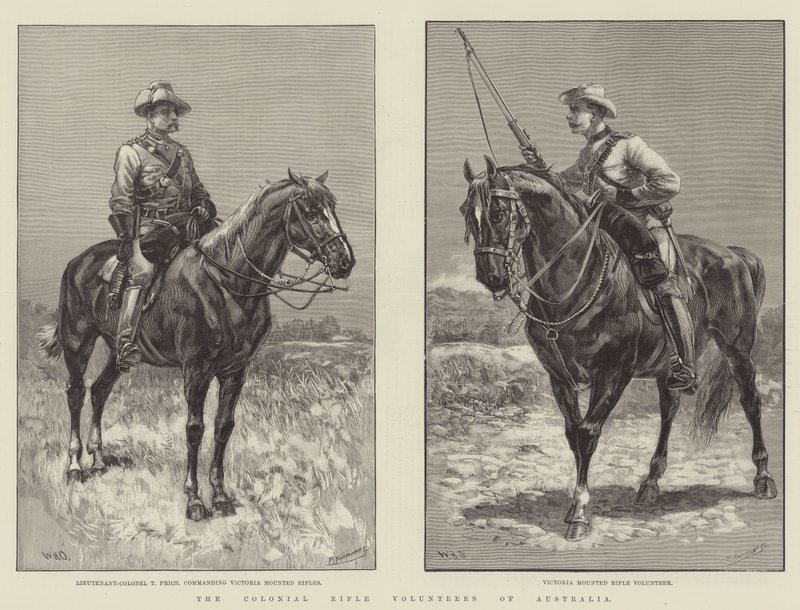 The Colonial Rifle Volunteers of Australia by William Heysham Overend