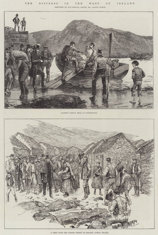The Distress in the West of Ireland by William Heysham Overend