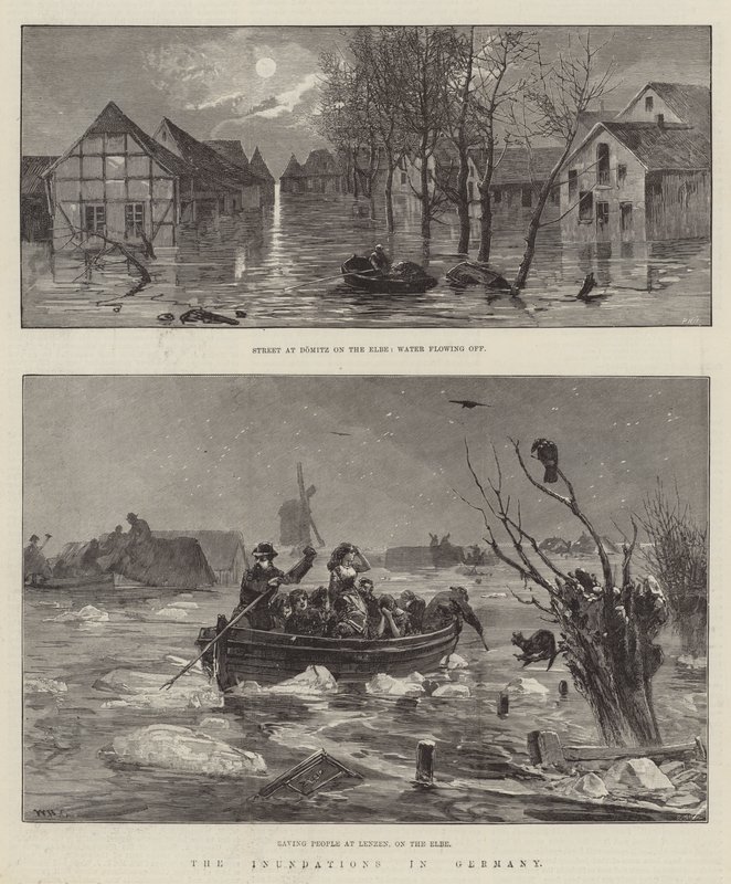 The Inundations in Germany by William Heysham Overend