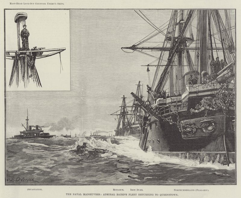 The Naval Manoeuvres, Admiral Baird