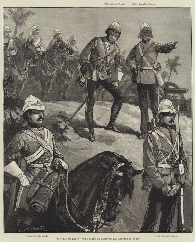 The War in Egypt, the Guards as equipped for Service in Egypt by William Heysham Overend