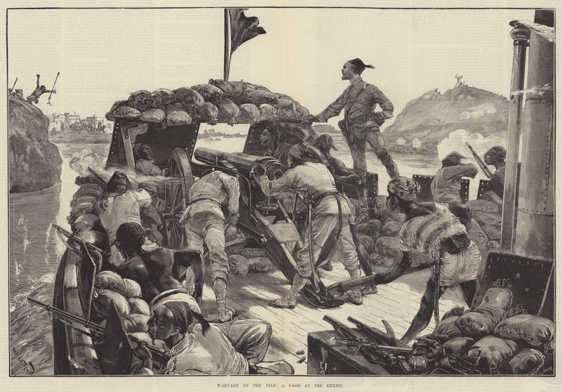 Warfare on the Nile, a Dash at the Enemy by William Heysham Overend