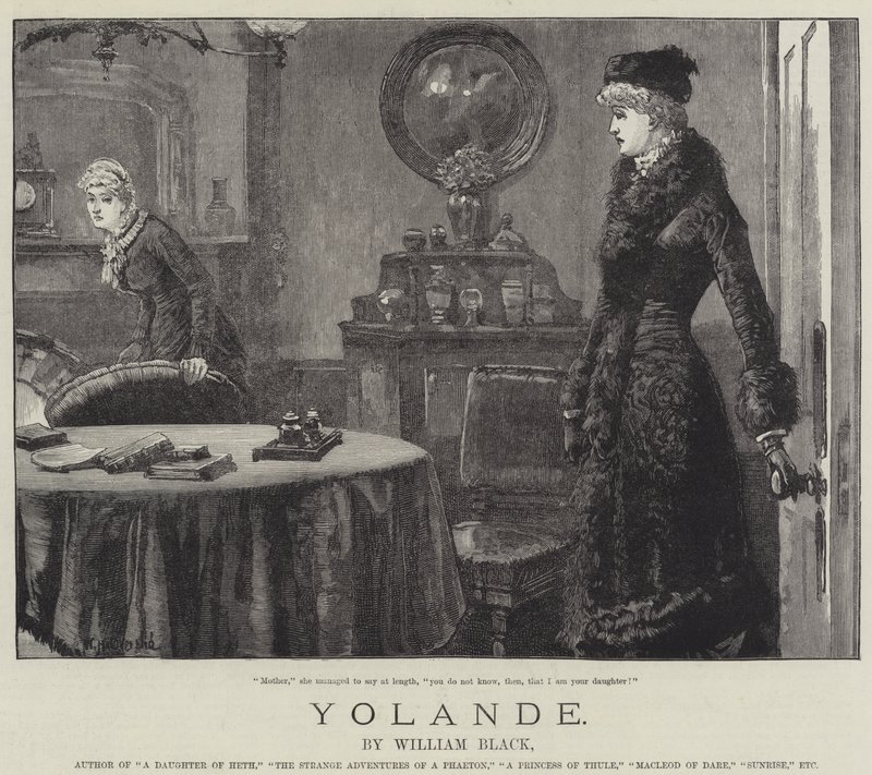 Yolande, by William Black by William Heysham Overend