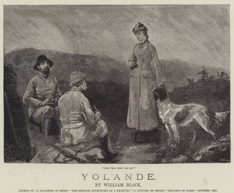 Yolande, by William Black by William Heysham Overend