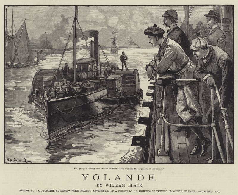 Yolande, by William Black by William Heysham Overend