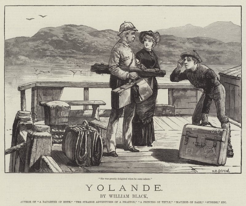 Yolande, by William Black by William Heysham Overend