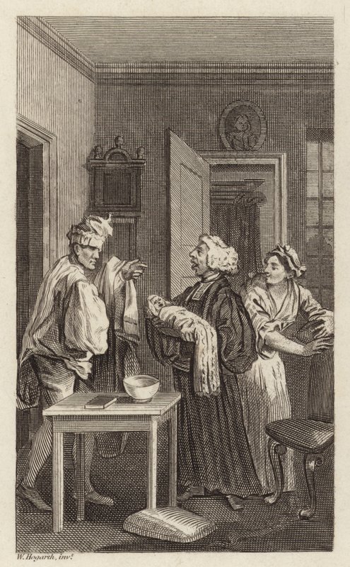 A Scene from Tristram Shandy by William Hogarth