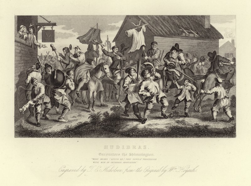 Hudibras by Samuel Butler by William Hogarth