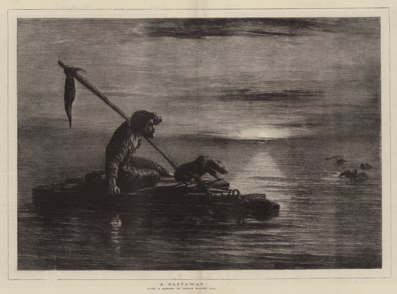 A Castaway by William James Linton