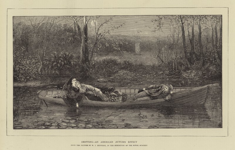 Drifting, an American Autumn Effect by William John Hennessy