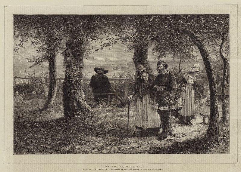 The Votive Offering by William John Hennessy