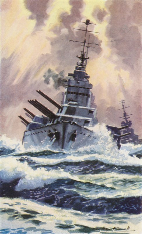 British Capital Ship by William John Patton McDowell