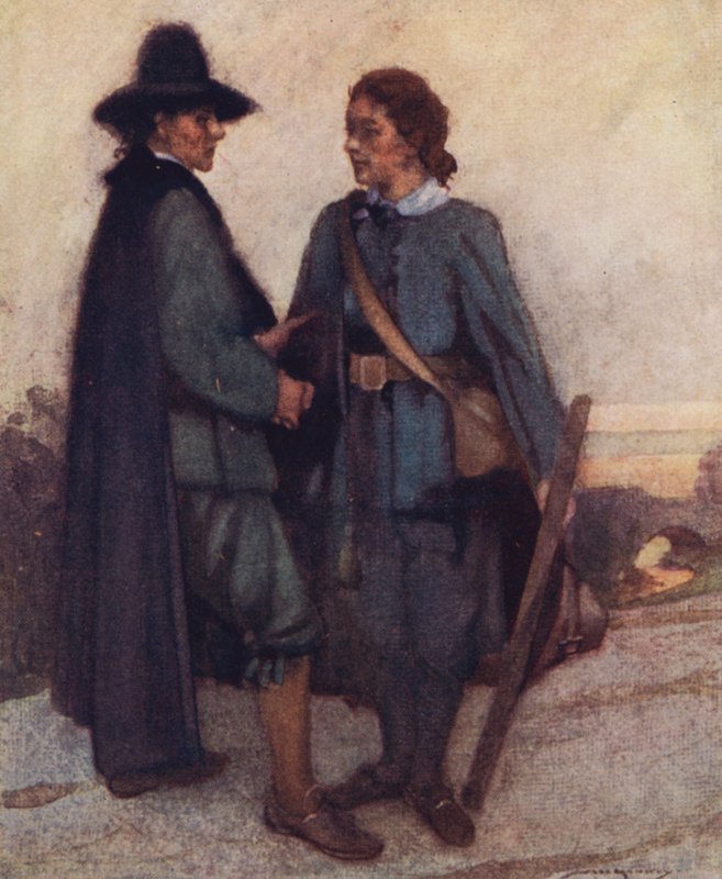 Illustration for The Compleat Angler by Izaak Walton by William Lee Hankey