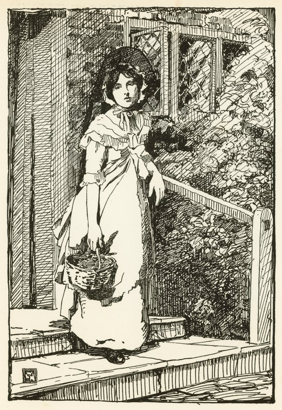 Illustration for The Deserted Village by Oliver Goldsmith by William Lee Hankey