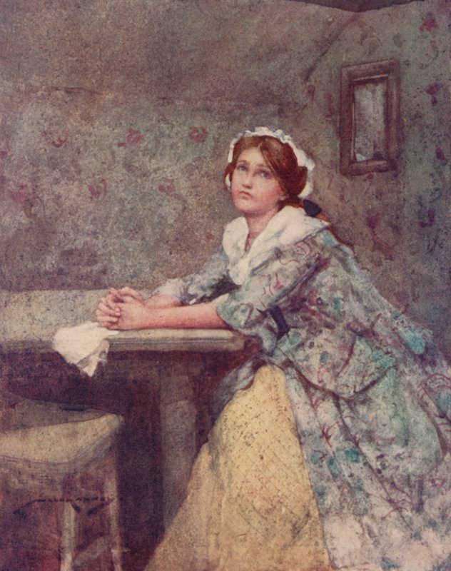 Illustration for The Deserted Village by Oliver Goldsmith by William Lee Hankey