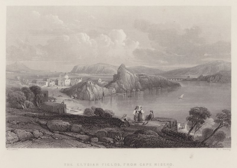 The Elysian Fields, from Cape Miseno, Italy by William Leighton Leitch