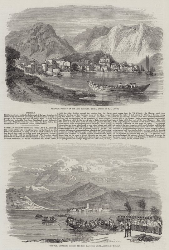 The War in Italy by William Leighton Leitch