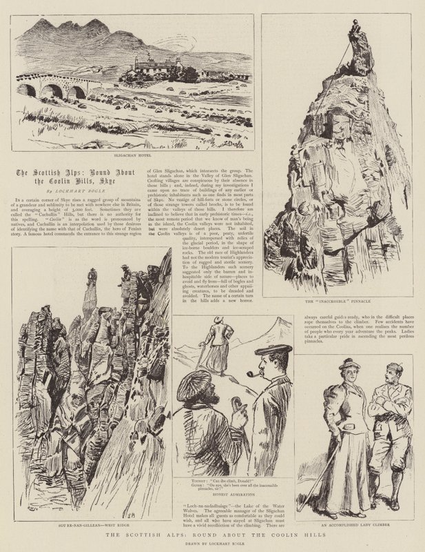 The Scottish Alps, Round about the Coolin Hills by William Lockhart Bogle
