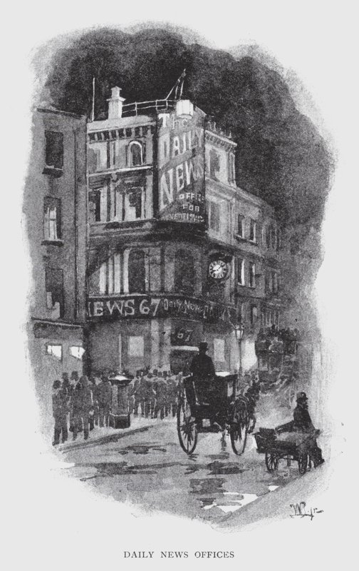 Daily News Offices by William Luker