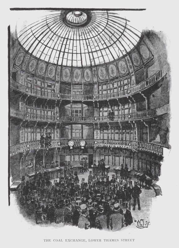 The Coal Exchange, Lower Thames Street by William Luker