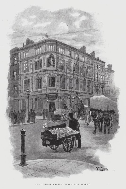 The London Tavern, Fenchurch Street by William Luker