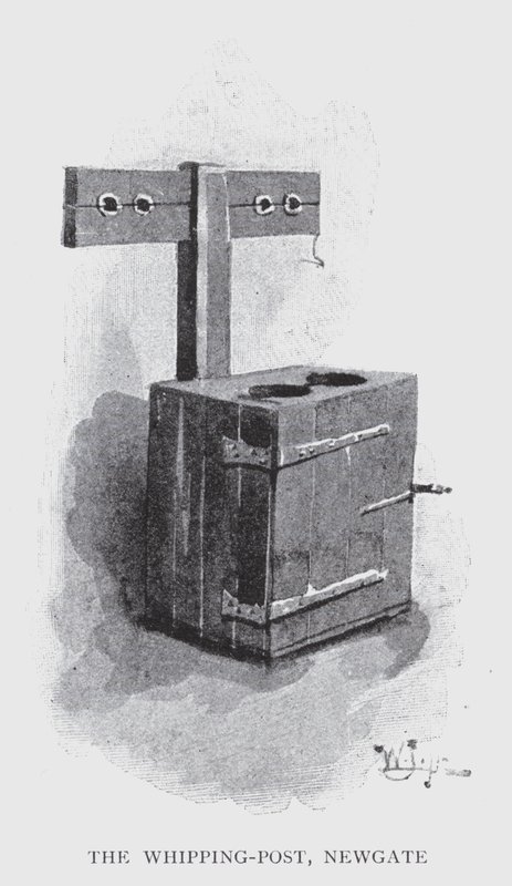 The Whipping-Post, Newgate by William Luker