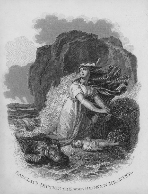 Barclays Dictionary, word: Broken hearted by William Marshall (after) Craig