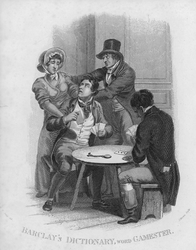 Barclays Dictionary, word: Gamester by William Marshall (after) Craig