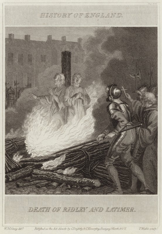Death of Ridley and Latimer by William Marshall Craig
