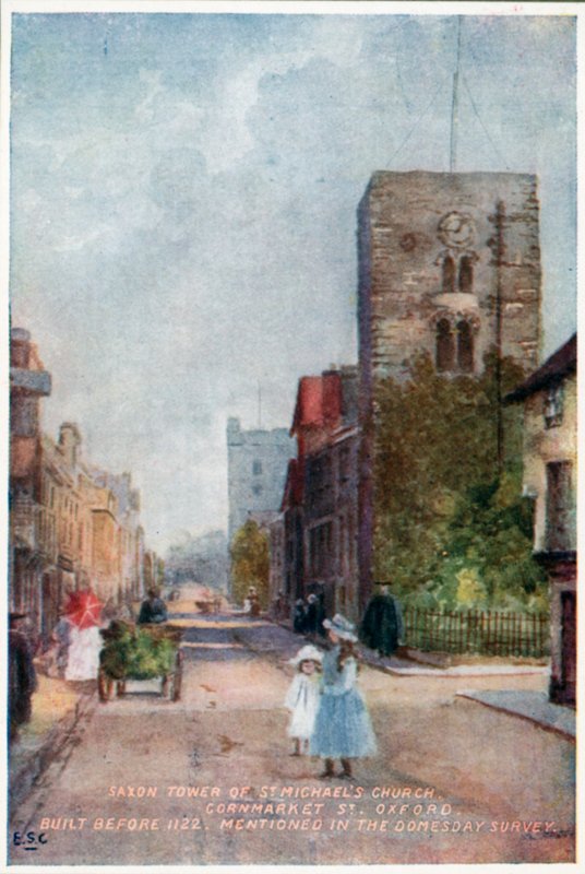 Saxon Tower, St Michaels Church, Cornmarket St by William Matthison