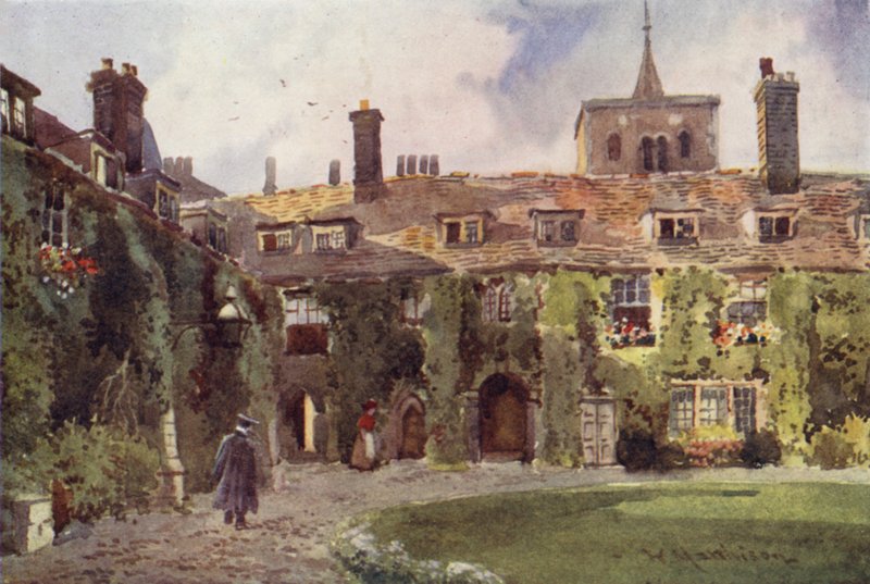 The Old Court, Corpus Christi College by William Matthison