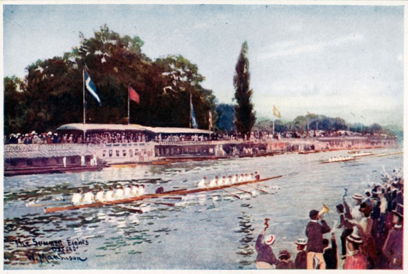 The Summer Eights by William Matthison