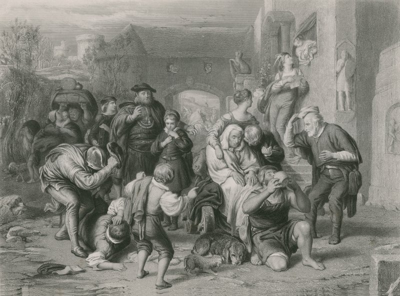 The Seven Ages of Man, As You Like It by William Mulready