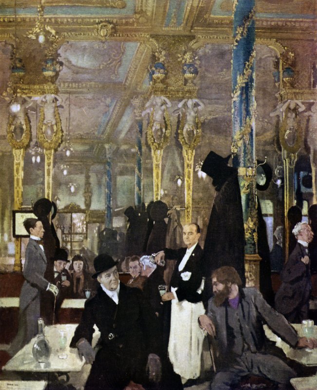 The Cafe Royal, London, 1912 by William Orpen