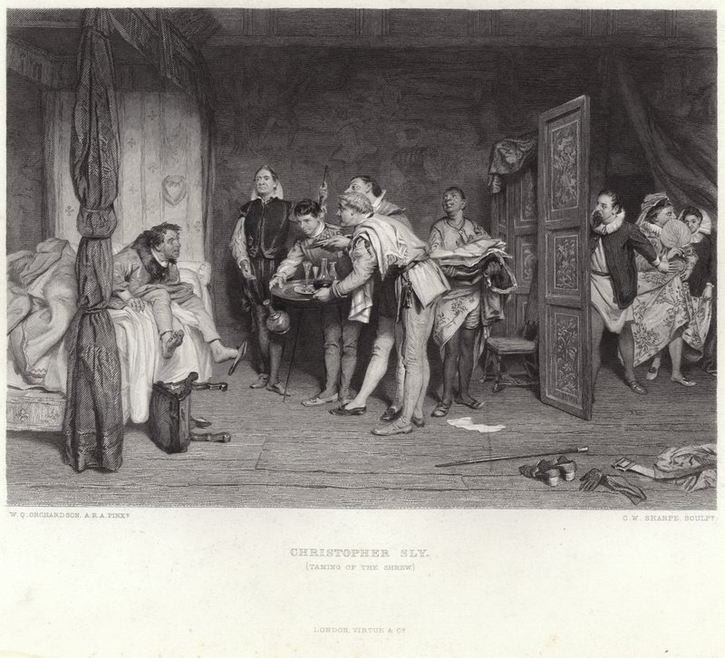 Christopher Sly by William Quiller Orchardson