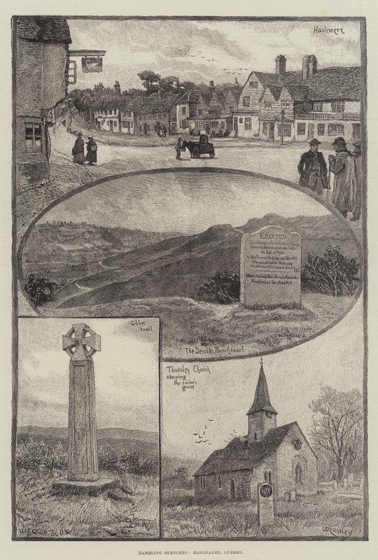 Rambling Sketches, Haslemere, Surrey by William Rainey