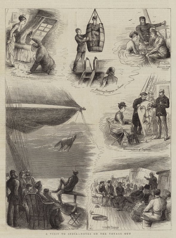 A Visit to India, Notes on Voyage Out by William Ralston