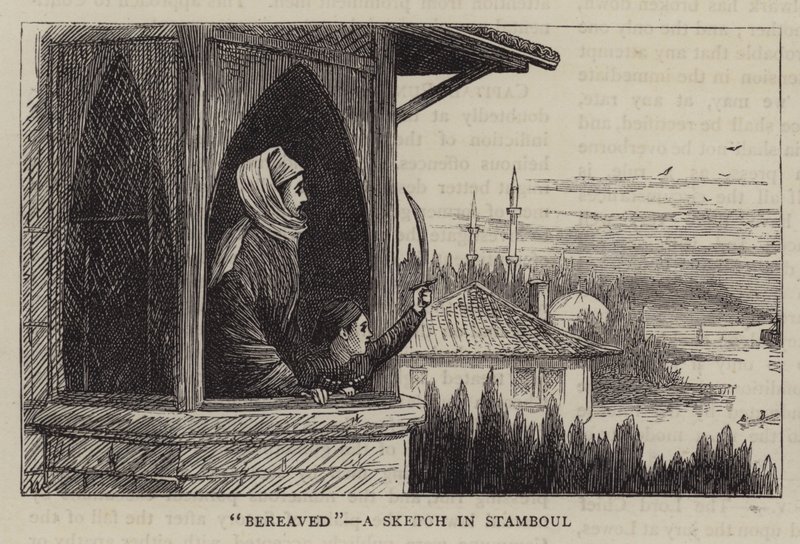 Bereaved, a Sketch in Stamboul by William Ralston