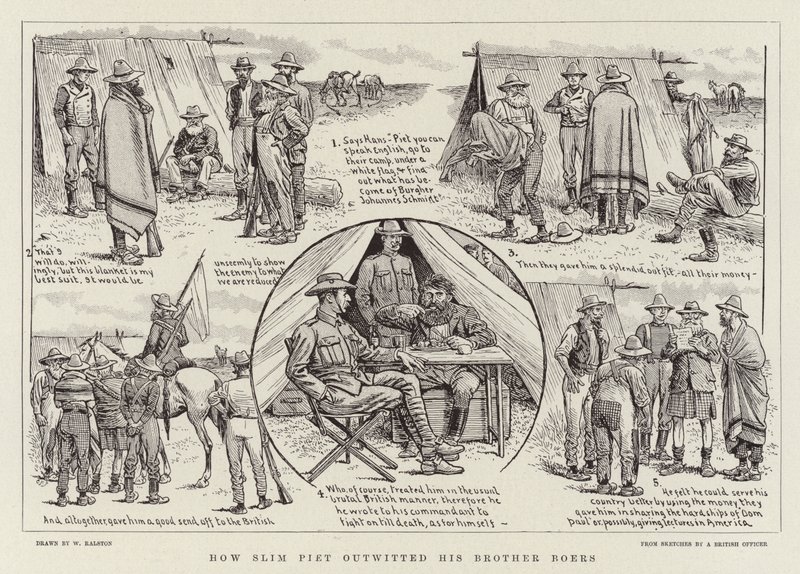 How Slim Piet Outwitted His Brother Boers by William Ralston