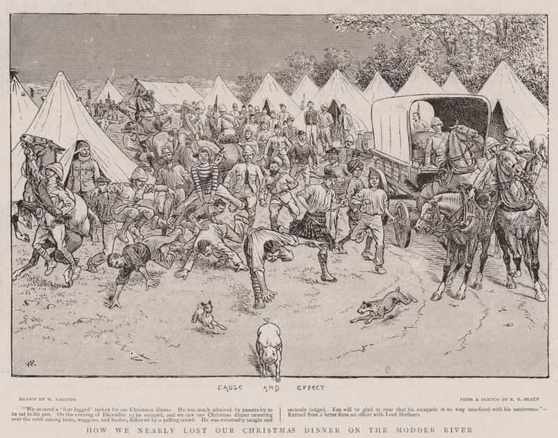 How We Nearly Lost Our Christmas Dinner on the Modder River by William Ralston